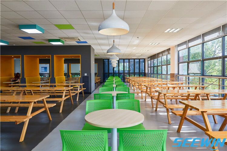 學生餐廳食堂餐桌椅