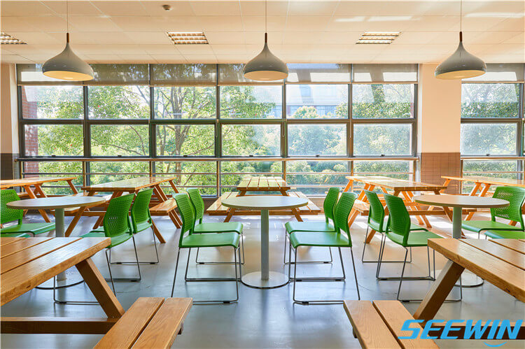 中學餐廳食堂餐桌椅