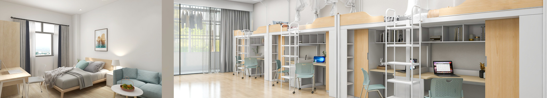 海納上床下桌學校宿舍家具-學生公寓床-上下鋪鋼架床-雙層宿舍床-SEEWIN詩敏學校家具廠家上海詩敏教學設(shè)備有限公司|教學設(shè)備-科創(chuàng)教室-未來教室-無人機教室