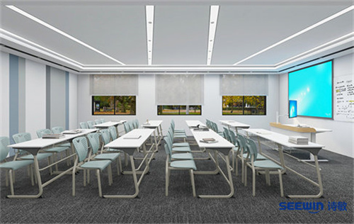 標(biāo)準(zhǔn)教室-明宇雙人課桌椅方案