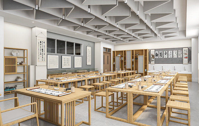 書法教室空間